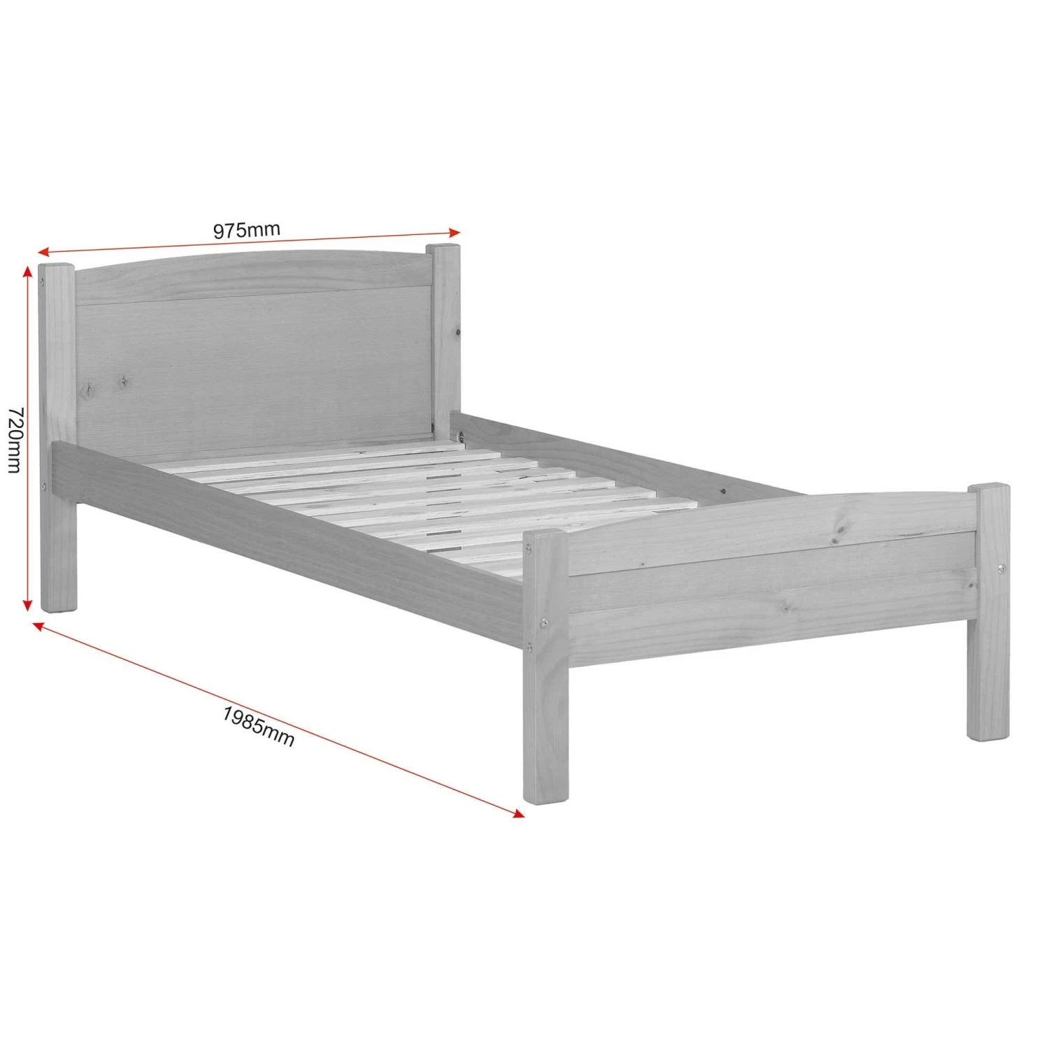 Amber Grey Slate Bed 4 Amber Grey Slate Bed - Image 2