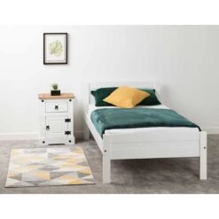 Amber White Bed