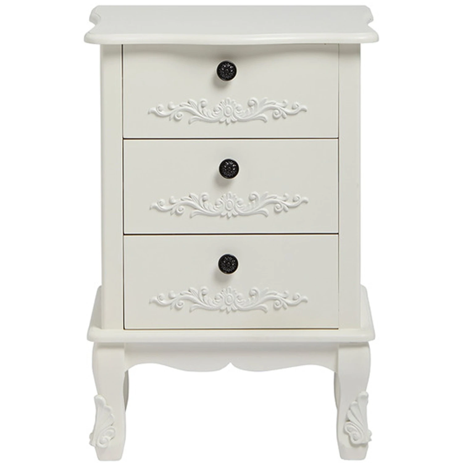 Antique French Style Antoinette 3 Drawer Chest 3 Antique French Style Antoinette 3 Drawer Chest