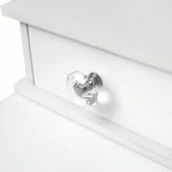 Antique French Style White 5 Drawer Dressing Table Set -Cheap Bed Store antique french style white 5 drawer dressing table set p53874 146749 zoom