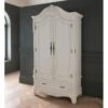 Antique French Style White Finished 1 Drawer Wardrobe 1 Antique French Style White Finished 1 Drawer Wardrobe -Cheap Bed Store antique french style white finished 1 drawer wardrobe p49878 57349 zoom