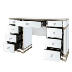 Apollo 9 Drawer Mirror Champagne Dressing Table -Cheap Bed Store apollo 9 drawer mirror champagne dressing table p80802 159700 zoom