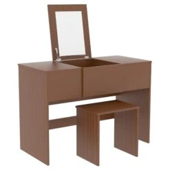 Ava Dressing Table - Walnut