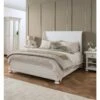 Bakersfield White Antique French Style Sleigh Bed -Cheap Bed Store bakersfield white antique french style sleigh bed p45331 52000 zoom