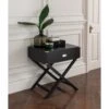 Black Cross Legged Bedside Table -Cheap Bed Store black cross legged bedside table p69077 95532 zoom