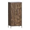 Brooklyn Dark Wood 2 Door Wardrobe -Cheap Bed Store brooklyn dark wood 2 door wardrobe p80267 155545 zoom