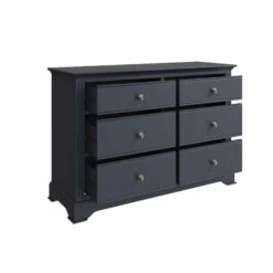 Burlington Midnight Grey 6 Drawer Chest -Cheap Bed Store burlington midnight grey 6 drawer chest p74509 113643 zoom