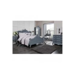 Chloe Antique French Style Grey Bed -Cheap Bed Store chloe antique french style grey bed p56760 106027 image