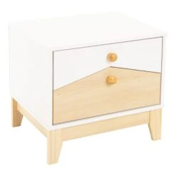 Cody White & Pine Effect Trio Bedroom Set -Cheap Bed Store cody white pine effect trio bedroom set p84398 176696 zoom