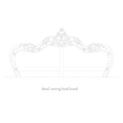 Crushed Velvet Silver Antique French Style Bed -Cheap Bed Store crushed velvet silver antique french style bed p44028 108825 zoom