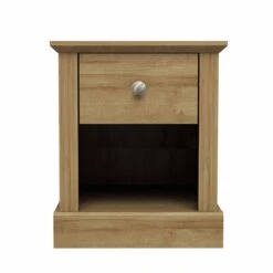 Devon 1 Drawer Lamp Table Oak