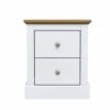 Devon 2 Drawer Bedside Cabinet White -Cheap Bed Store devon 2 drawer bedside cabinet white p73168 112010 zoom