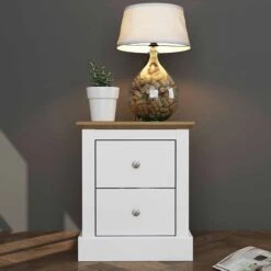 Cheap Bed Store -Cheap Bed Store devon 2 drawer bedside cabinet white p73168 112016 zoom