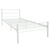 Dorset White Metal Bed -Cheap Bed Store dorset white metal bed p73041 111784 zoom