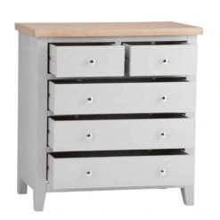 Eastbury Grey 2 Over 3 Chest -Cheap Bed Store eastbury grey 2 over 3 chest p81547 164627 zoom
