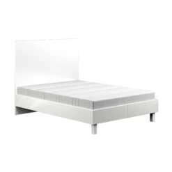 Elstrow Gloss White Bed -Cheap Bed Store elstrow gloss white bed p82419 167938 zoom