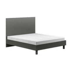 Elstrow Grey Matt Dark Grey Bed -Cheap Bed Store elstrow grey matt dark grey bed p82413 167878 zoom