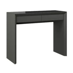 Elstrow Grey Matt Dark Grey Dressing Table -Cheap Bed Store elstrow grey matt dark grey dressing table p82415 167903 zoom