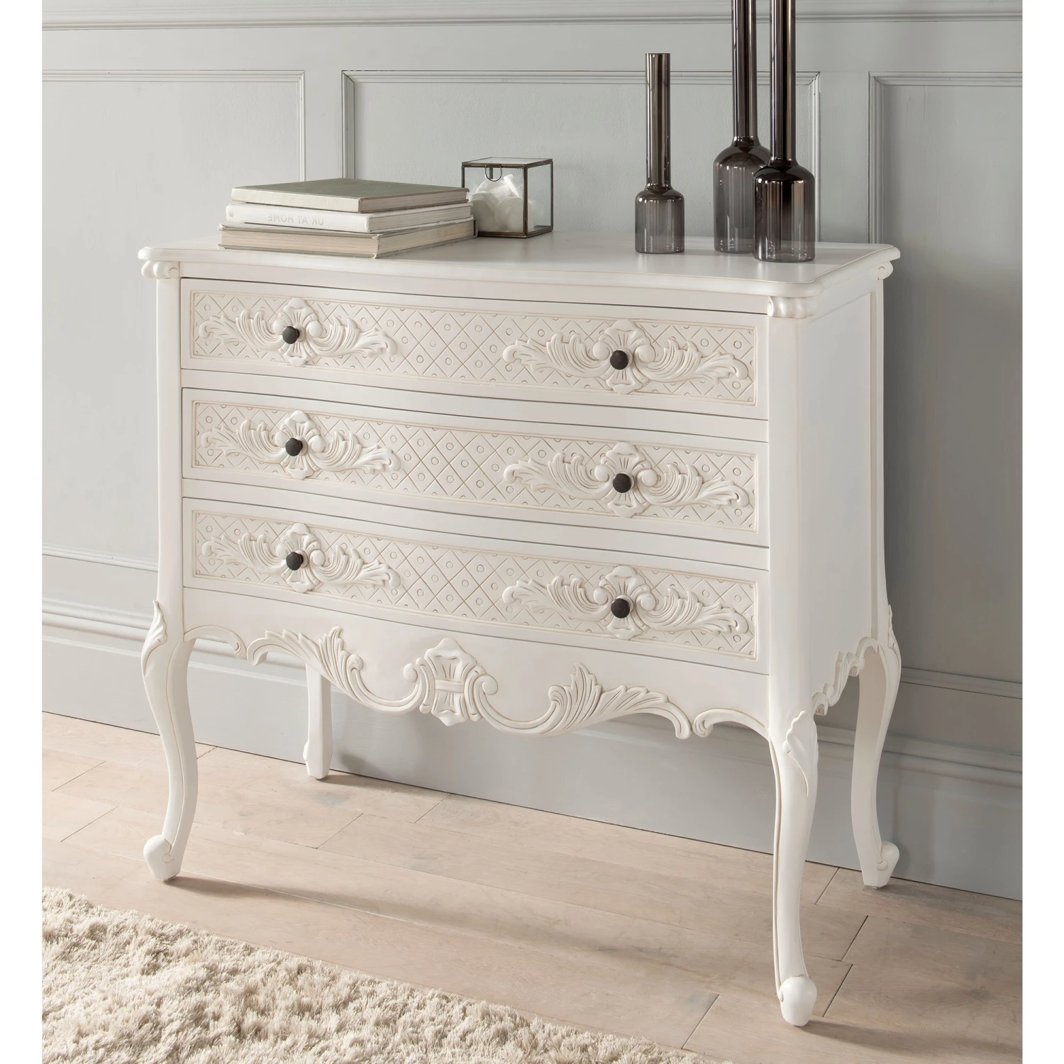 Emmanuelle Antique French Style Chest Of Drawers 3 Emmanuelle Antique French Style Chest Of Drawers