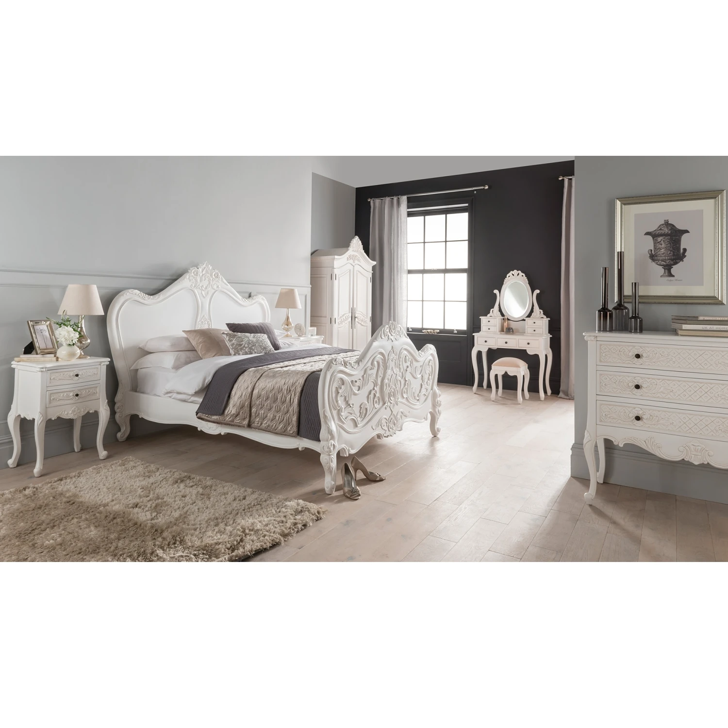 Emmanuelle Antique French Style Chest Of Drawers 4 Emmanuelle Antique French Style Chest Of Drawers - Image 2