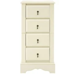 Florence Antique French Style Ivory Chest