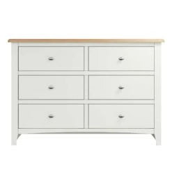 Granada White 6 Drawer Chest -Cheap Bed Store granada white 6 drawer chest p75362 116614 zoom