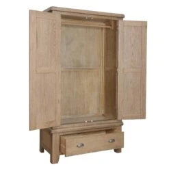 Hampton Oak 2 Door Wardrobe 13 Hampton Oak 2 Door Wardrobe -Cheap Bed Store hampton oak 2 door wardrobe p74668 114277 zoom