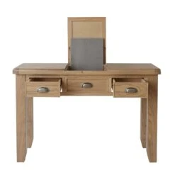 Hampton Oak Dressing Table -Cheap Bed Store hampton oak dressing table p74665 114262 zoom