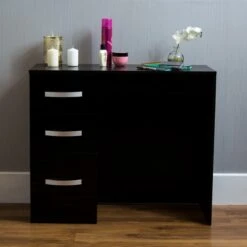 Hulio Black 3 Drawer Dressing Table 14 Hulio Black 3 Drawer Dressing Table -Cheap Bed Store hulio black 3 drawer dressing table p53852 71179 zoom