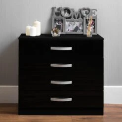 Hulio Black 4 Drawer Chest 13 Hulio Black 4 Drawer Chest -Cheap Bed Store hulio black 4 drawer chest p54035 72069 zoom