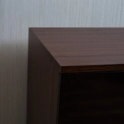 Hulio Black And Walnut 5 Drawer Chest -Cheap Bed Store hulio black and walnut 5 drawer chest p54040 72141 zoom