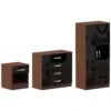 Hulio Walnut & Black Trio Bedroom Set 1 Hulio Walnut & Black Trio Bedroom Set -Cheap Bed Store hulio walnut black trio bedroom set p80292 155948 zoom