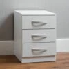 Hulio White 3 Drawer Bedside -Cheap Bed Store hulio white 3 drawer bedside p54033 72038 zoom