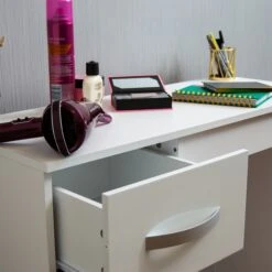 Hulio White 3 Drawer Dressing Table -Cheap Bed Store hulio white 3 drawer dressing table p53854 71212 zoom