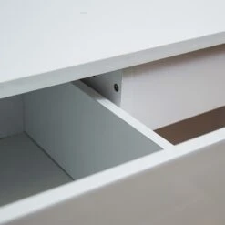 Hulio White 3 Drawer Dressing Table -Cheap Bed Store hulio white 3 drawer dressing table p53854 71214 zoom