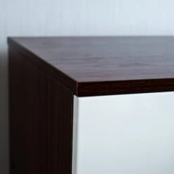 Hulio White And Walnut 2 Door Wardrobe -Cheap Bed Store hulio white and walnut 2 door wardrobe p53654 70022 zoom