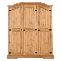Huxley Distressed Waxed Pine 3 Door Wardrobe 11 Huxley Distressed Waxed Pine 3 Door Wardrobe -Cheap Bed Store huxley distressed waxed pine 3 door wardrobe p80318 157459 zoom