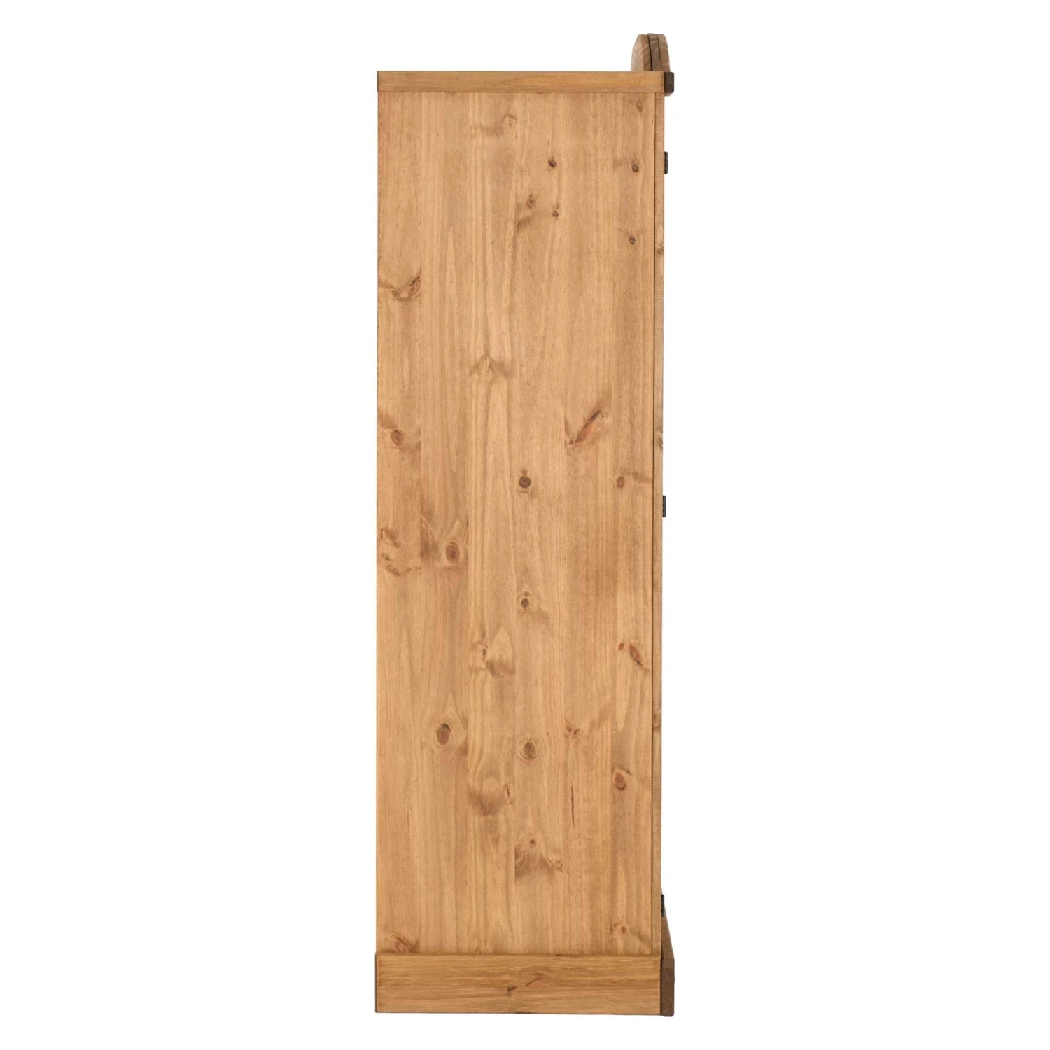 Huxley Distressed Waxed Pine 3 Door Wardrobe 6 Huxley Distressed Waxed Pine 3 Door Wardrobe - Image 4