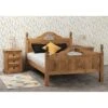 Huxley Pine Scroll Bed With High Foot End -Cheap Bed Store huxley pine scroll bed with high foot end p69372 119250 zoom
