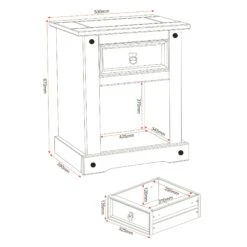 Huxley Pine Trio Set -Cheap Bed Store huxley pine trio set p69257 108012 zoom