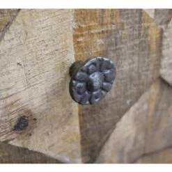 Iron & Mango Wood Industrial Style Bedside Cabinet -Cheap Bed Store iron mango wood industrial style bedside cabinet p66013 100144 zoom