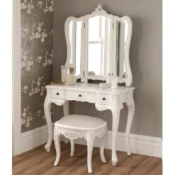 La Rochelle Antique French Dressing Table Set (Size: Large)