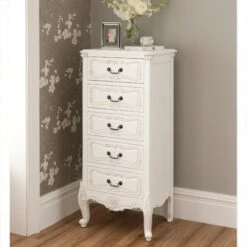 La Rochelle Antique French Style Tall Boy