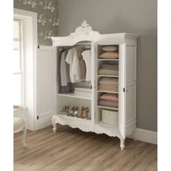 La Rochelle Shabby Chic Antique Style Wardrobe 6 La Rochelle Shabby Chic Antique Style Wardrobe -Cheap Bed Store la rochelle shabby chic antique style wardrobe p27634 16664 zoom