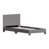 Lisbon Grey Faux Leather Bed -Cheap Bed Store lisbon grey faux leather bed p82138 167368 zoom