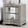 Lucca 2 Drawer Grey Mirrored Cabinet -Cheap Bed Store lucca 2 drawer grey mirrored cabinet p81372 163825 zoom