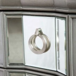 Lucca 2 Drawer Grey Mirrored Cabinet -Cheap Bed Store lucca 2 drawer grey mirrored cabinet p81372 163829 zoom