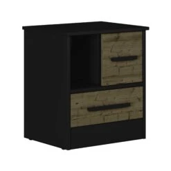 Madrid 2 Drawer Bedside Table