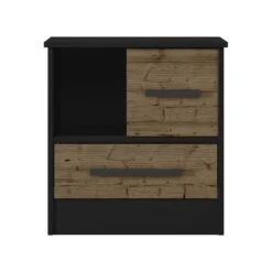 Madrid 2 Drawer Bedside Table -Cheap Bed Store madrid 2 drawer bedside table p76477 123145 zoom