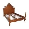 Mahogany Peacock Antique French Style Bed -Cheap Bed Store mahogany peacock antique french style bed p18694 18686 image